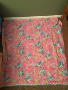 Vintage My Little Pony Baby Blanket Comforter 43’ X 43” Double Sided - Picture 1 of 3