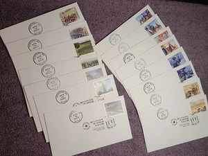 First Day Cancel @ Concord Widmung Schlachtfelder der amerikanischen Revolution FDC - Bild 1 von 4