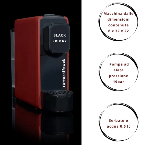 Macchina da caffè TuttoCaffeWeb nuova con 5 capsule incluse - Immagine 1 di 1