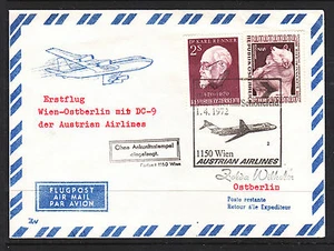 1972 AUSTRIAN AIRLINES F.F.C. - Foto 1 di 1