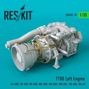 Reskit RSU35-0010 T700 Left Engine kit (SH-60B, SH-60F, HH-60H, MH-60R...) 1:35 - Picture 1 of 12