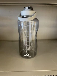 1 Gallon/128oz Motivational Water Bottle With Time Marker Straw Leakproof Tritan - Picture 1 of 2