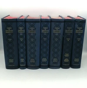 "TRAITE DE TECHNIQUE CHIRURGICALE - 7 Volumes su 9" Masson - anni '50 - Foto 1 di 3