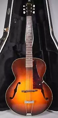 Gibson L-50 1941 Archtop cuerpo hueco acústico vintage Sunburst con HSC Foto 1 de 4