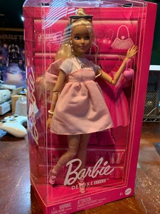 Barbie bambola moda bionda stile Deluxe da collezione #3 in abito rosa Barbiecore! - Foto 1 di 2