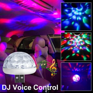 Lámpara Proyector de Cielo Estrellado RGB Mini USB Coche Techo Estrella Luz Nocturna Control de Voz ` - Imagen 1 de 8