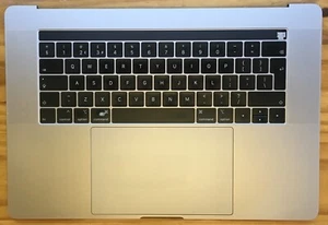 Apple MacBook Pro A1990 top case UK keyboard (15-inch) Space Grey - Picture 1 of 5