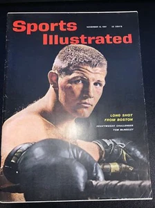 SPORTS ILLUSTRATED Nov 13,1961 *TOM McNEELEY-HEAVYWEIGHT CHALLENGER No Label - Picture 1 of 2