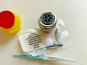 MS3476L14-5S 5-Position MIL-SPEC Circular Connector + Contacts by DEUTSCH - Foto 1 di 2