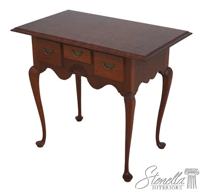 L65016EC: ELDRED WHEELER Curly Cherry Queen Anne Lowboy Foto 1 de 4