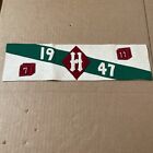 Vintage 7 11 Dice 1947 H Stitched Felt Banner ? Pennant ? Small