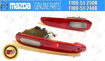 Juego reflector rojo luz trasera derecha e izquierda Mazda Rx-7 Rx7 FD3S genuino OEM Japón Foto 1 de 4