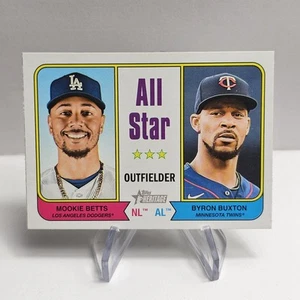Mookie Betts / Byron Buxton 2023 Topps Heritage #338 AS - NM+ - Picture 1 of 2