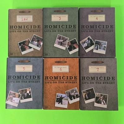 Homicide Life on the Street DVD The Complete Series 1 to 7 - Image 1 of 4