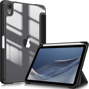 Fintie Hybrid Slim Case for iPad Mini 7 (A17 Pro, 7th Generation) 2024 Black  - Picture 1 of 9