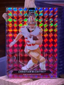2024 Panini Mosaic - Christian McCaffrey #191 Camo Pink Mosaic Prizm - Picture 1 of 2