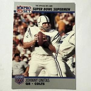 Johnny Unitas 134 Colts ProSet 1990 NFL Football Trading Card - Picture 1 of 2