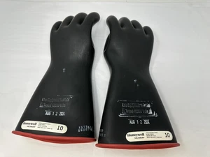 Größe 10 Salisbury L Klasse-1 isolierende elektrische Lineman Handschuhe D120 Typ I - Bild 1 von 3