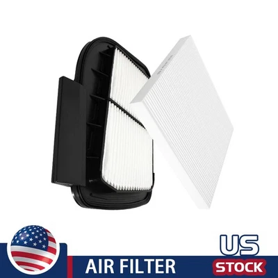 Engine & Cabin Air Filter Set For 2004- 2009 Cadillac SRX 2005- 2011 STS - Image 1 of 4