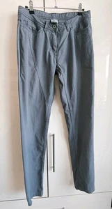 Vintage women's slim fit grey jeans by Up-fashion, size 36 - Picture 1 of 6