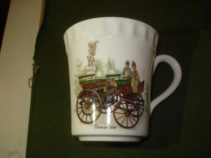 Crown Stafford Shire Becher Teetasse Fine Bone China England, 11 Teile, alle Autos - Bild 1 von 15
