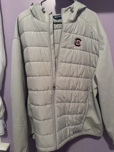 Cutter & Buck Jacket 3XL South Carolina Gamecocks Grey Full Zip - Picture 1 of 8