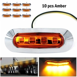 Amber Car Light Clearance Elements Lamp Replace Side Trailer Brand New - Picture 1 of 12