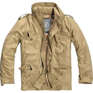 US Giacca Militare M65 con Fodera Cachi Beige S-7XL Army Esterno Parka Sabbia - Foto 1 di 33