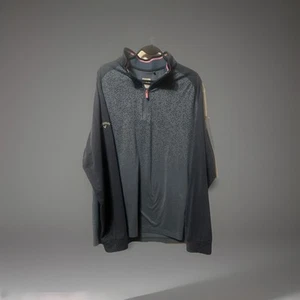 Pullover Callaway Weather Series 1/4 Cremallera Para Hombre XL Azul Ligero Rendimiento - Imagen 1 de 6