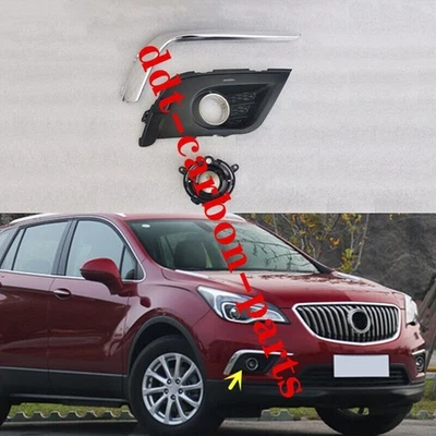 Luz antiniebla + cubierta de luz antiniebla para parachoques delantero derecho 2 piezas para Buick Envision 2016-2018 Foto 1 de 4