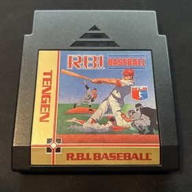 RBI Baseball Nintendo NES R.B.I. Baseball Tengen Cartridge Only Authentic Tested