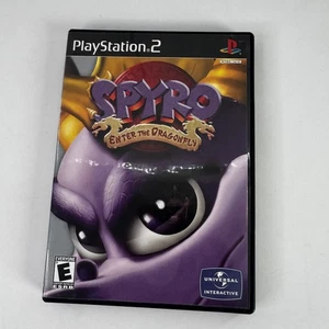 Spyro Enter the Dragonfly PlayStation 2 PS2 Black Label CIB Complete - Picture 1 of 3