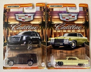 Matchbox 2015 Cadillac Escalade & 1969 Sedan Deville (N38) - Picture 1 of 21