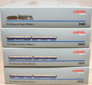 Märklin 2681 Hofzug "Kaiser Wilhelm II" Komplett Digital / wie neu - Bild 1 von 6