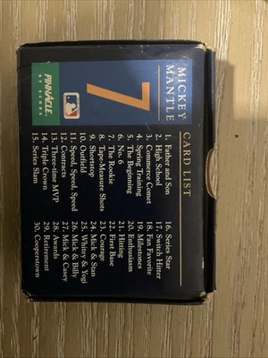 Juego de 30 cartas exclusivo Pinnacle Mickey Mantle 1992 Foto 1 de 2
