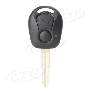 2 Tasten Fernbedienung Schlüsselanhänger Schale Etui Abdeckung für Ssangyong Actyon Kyron Rexton Auto - Bild 1 von 8