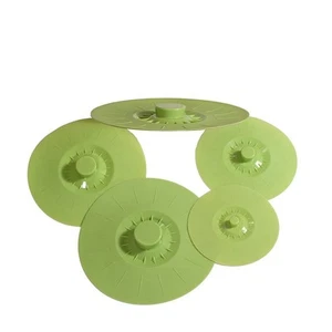 5 Stück Silikon-Frischhaltedeckel Silikon-Vakuumabdeckung R3Q97601 - Bild 1 von 6