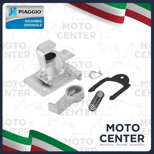 CORPO SERRATURA BAULETTO CROMATO PIAGGIO VESPA PX 125 150 200 ARCOBALENO - T5 12 - Foto 1 di 4