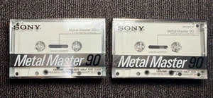 [Neu] Sony Metal Master 90 Typ IV METAL POSITION Kassette Band Menge 2 - Bild 1 von 1