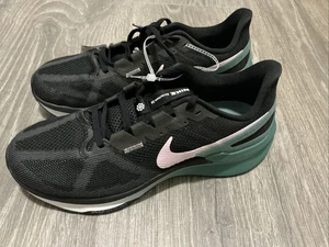 Nike Air Zoom Structure 25 Mujer Talla: 12 DJ7884-009 Verde Negro Rosa Nuevo - Imagen 1 de 6