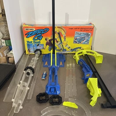 Vintage Matchbox Zero G Test Track Working, But Not Complete, Original Box 40300 - Image 1 of 4
