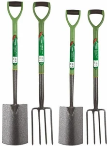 Heavy Duty Steel Garden Gardening Tools Digging Border Edging Spade Fork Edger - Picture 1 of 9