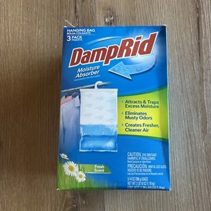 DampRid Fresh Scent Hanging Moisture Absorber, 3 per box,14 Oz 3 / Pack - Picture 1 of 6