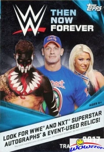 2017 Topps WWE Wrestling Then Now Forever HUGE Factory Sealed HANGER Box-42 Card - Picture 1 of 1