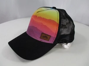 Spacecraft Hat Cap Snap Back Black Orange Mesh Mazama Trucker Quality Headwear - Picture 1 of 19