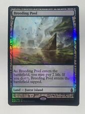 MTG Magic Card. Zendikar, Foil EXPEDITION. BREEDING POOL! Near Mint.