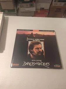 Dances With Wolves Widescreen Laserdisc LD Kevin Costner Mint Discs - Picture 1 of 2