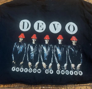 Devo T-Shirt Devo Band Devo Tee S-5XL Schwarz Kurzarm Unisex BTN113 - Bild 1 von 3