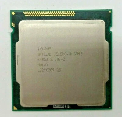 INTEL Celeron G540 SR05J - 2,50GHz - Dual Core - Sockel FCLGA1155 #516 - Bild 1 von 2
