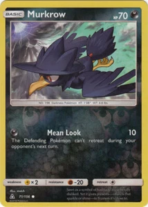 x4 Murkrow - 71/156 - Common - Reverse Holo Pokemon SM5 Ultra Prism M/NM English - Picture 1 of 1